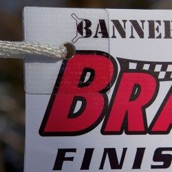 Banner Ups Crystal Clear BravoTabs - (Pack of 100 Tabs)