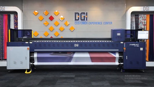 DGI FabriJet FH-3204, 3.2m Hybrid Textile & Dye-Sublimation Printer