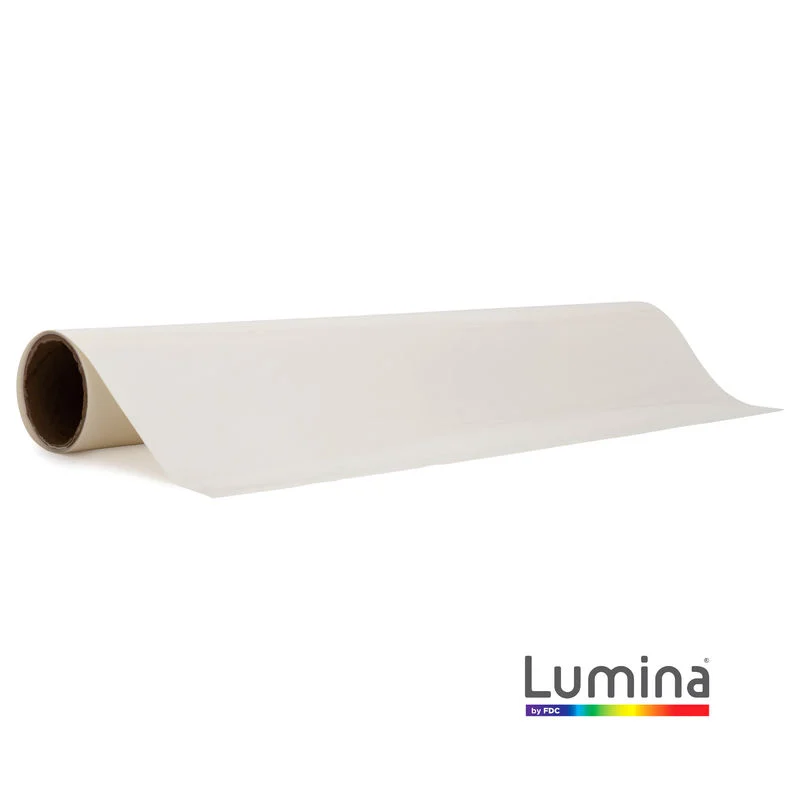 FDC Lumina 7242-Series Gloss White Intermediate Calendared Print Film, 54"x50YD Roll *