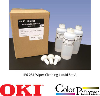 Mimaki IP6-251 SX WIPER CLEANING LIQUID SET A