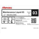 Mimaki Maintenance Liquid 03, 1L Bottle