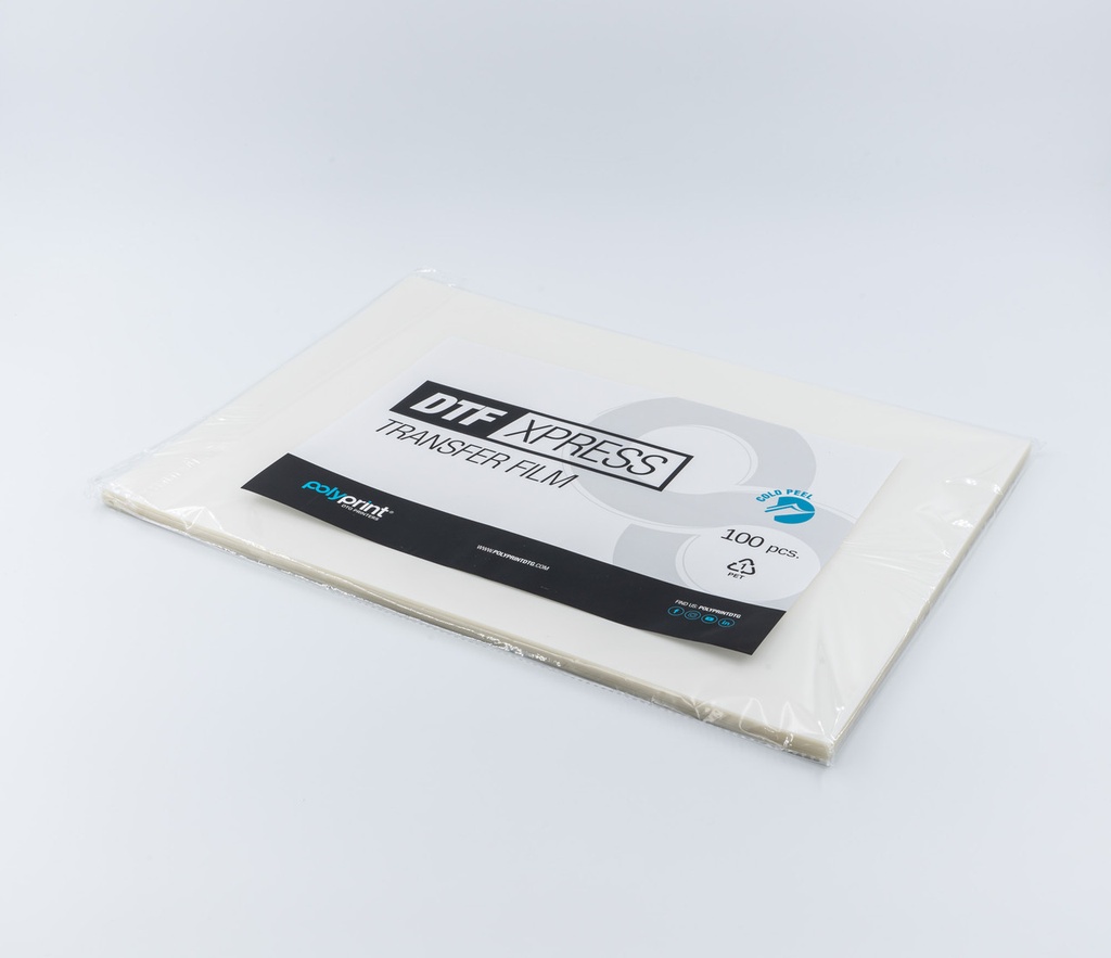 PolyPrint DTF XPRESS TRANSFER FILM (pack of 100 sheets)