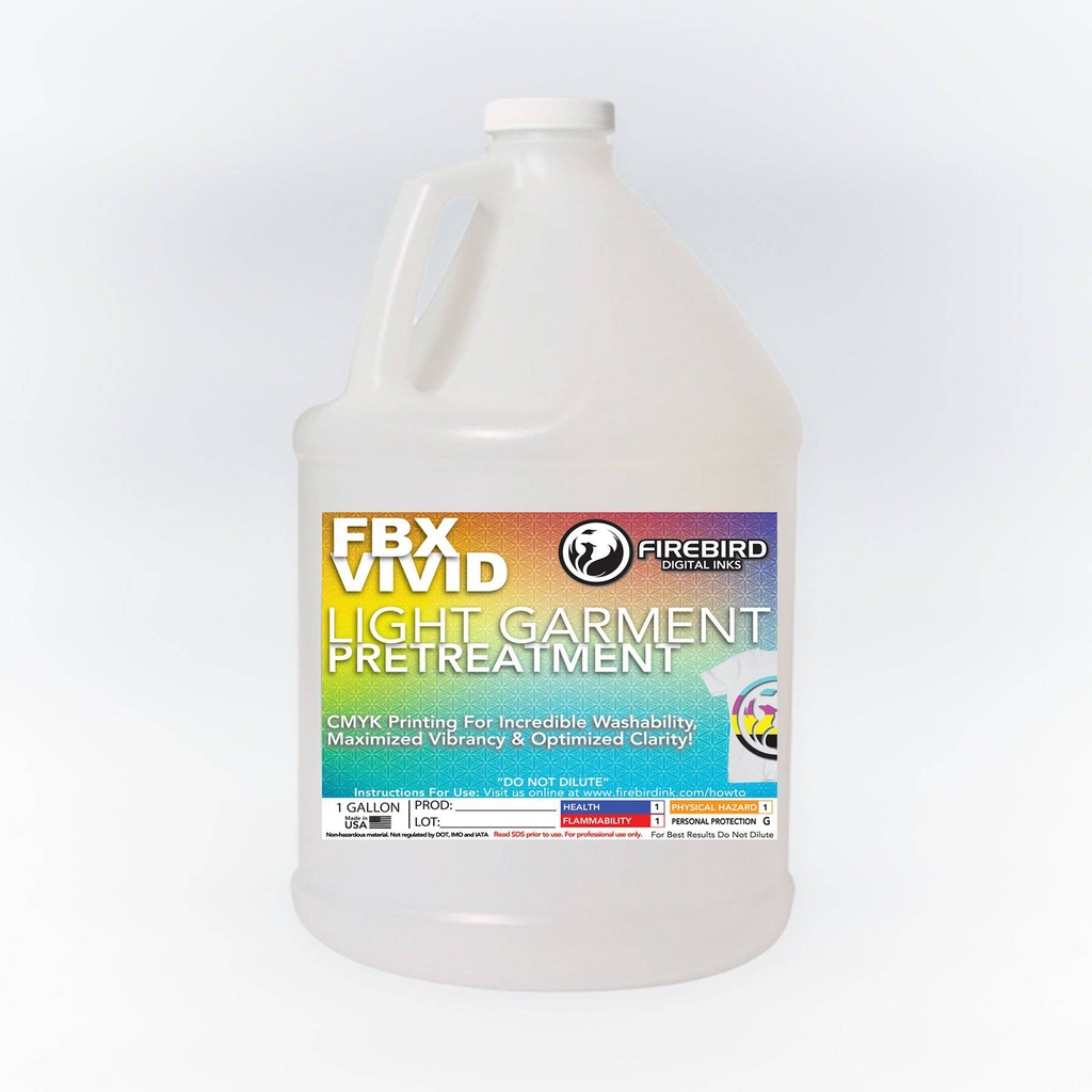 PolyPrint Firebird White Garment Pretreatment 1-Gallon