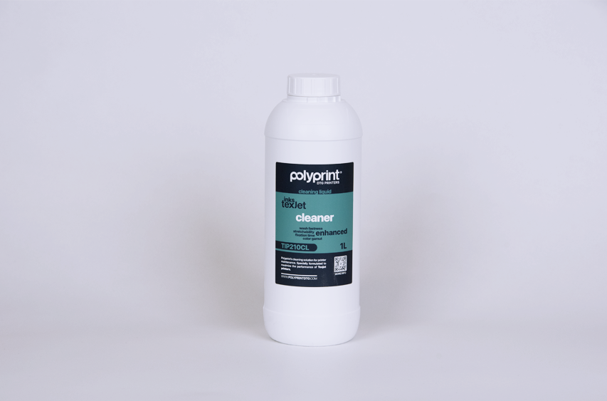 PolyPrint TEXJET INKS - CLEANER TIP210CL / 1-Liter Bottle