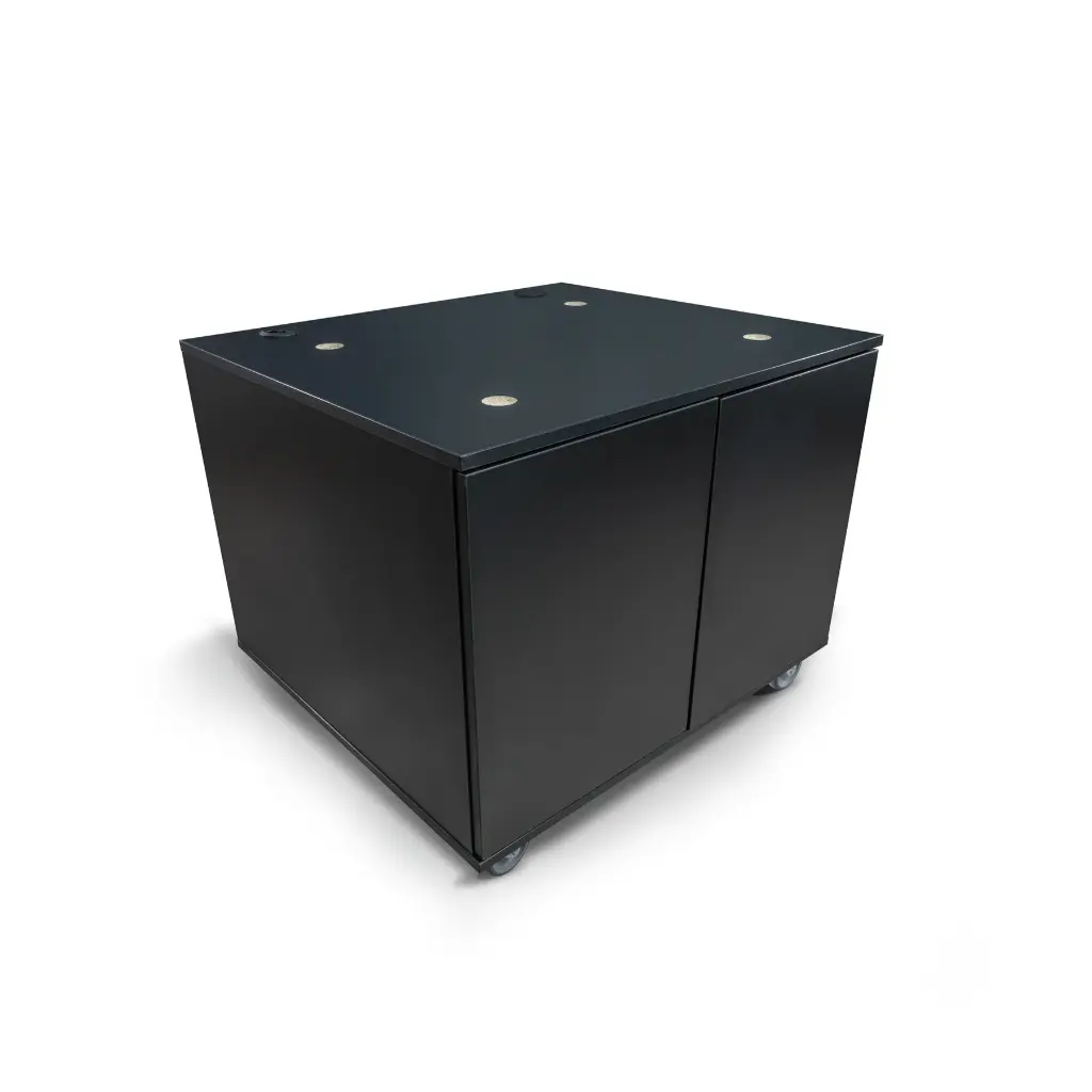 PolyPrint Universal Wooden Equipment Stand Black for TexJet Shortee2/Echo2/PreTreaterPro, 04428