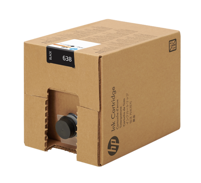 HP 638 10L Dye Sublimation Ink, box