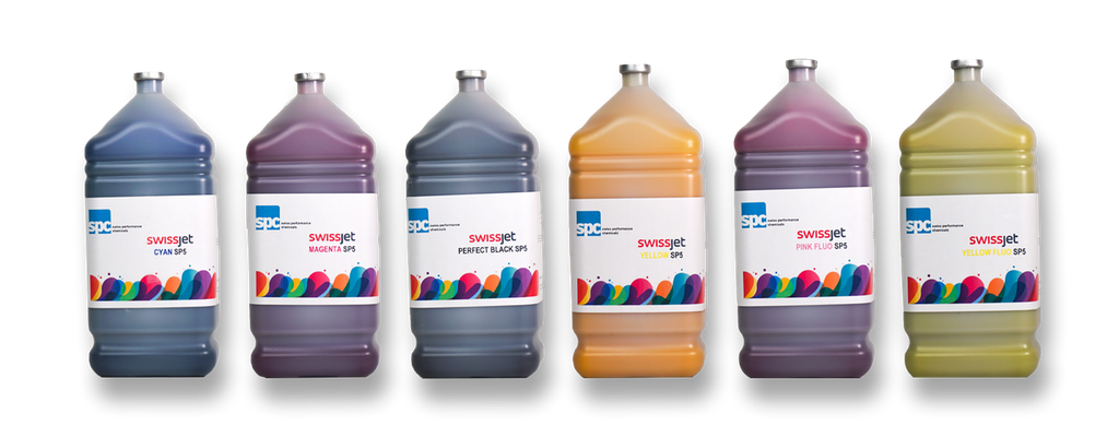 SwissJet SP5 Dye Sublimation Ink 2 Liter Bottle (Epson DX Series)