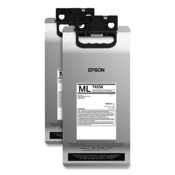 Epson T45S8 (2 pack) High Capacity Maintenance Liquid for Surecolor R5070L and R5070PE Printers