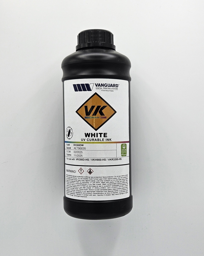 Vanguard VK300D-Series UV-Curable Ink, 1-Liter