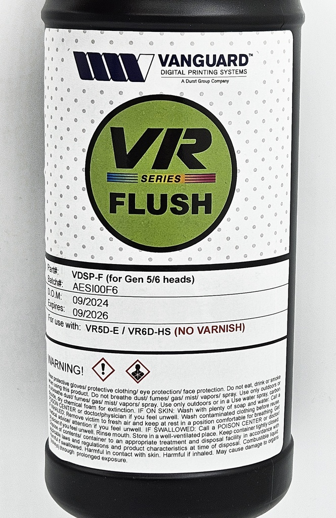 Vanguard VR Series UV Solvent Flush, 1-liter
