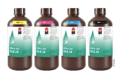 Marabu UltraJet DLE-JX 1L Bottle for Mimaki Printers using LUS120 Inks