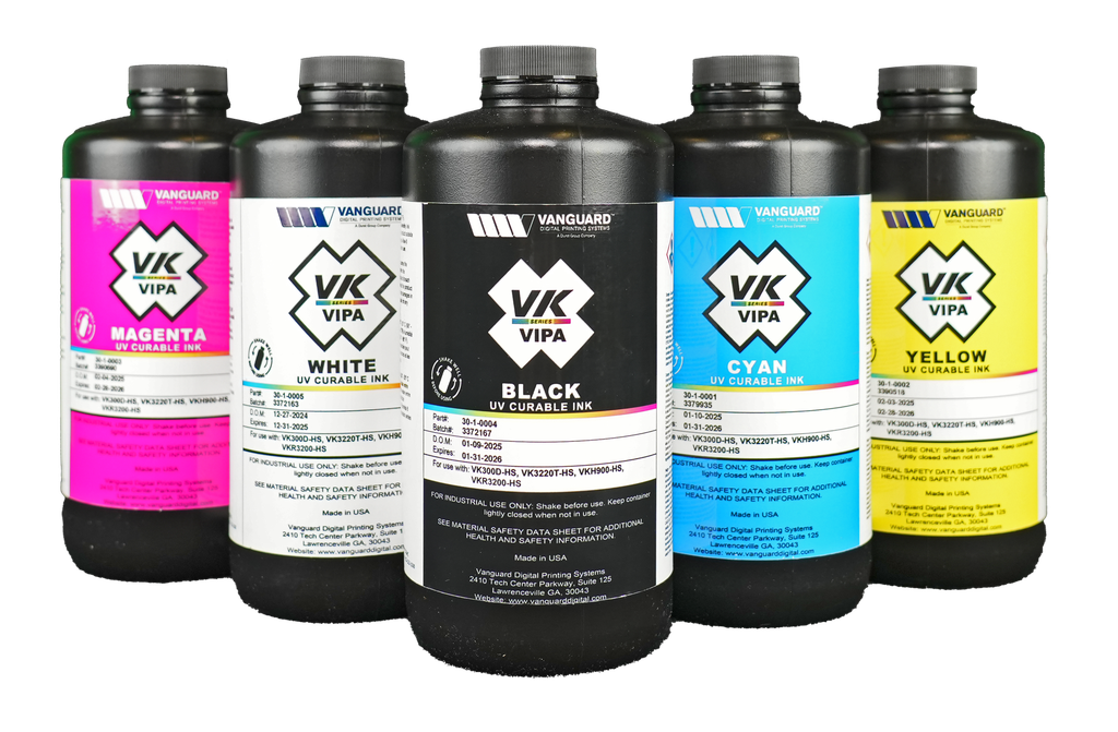 Vanguard VK-VIPA UV Ink (NEW), Kyocera KJ4A, 1 -Liter