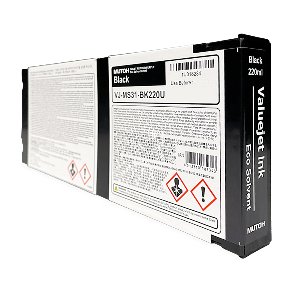 Mutoh  Mutoh MP31 Multi-Purpose Ink Cartridge, 220 ml