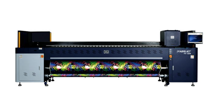 DGI FabriJet FH-3204, 3.2m Hybrid Textile & Dye-Sublimation Printer