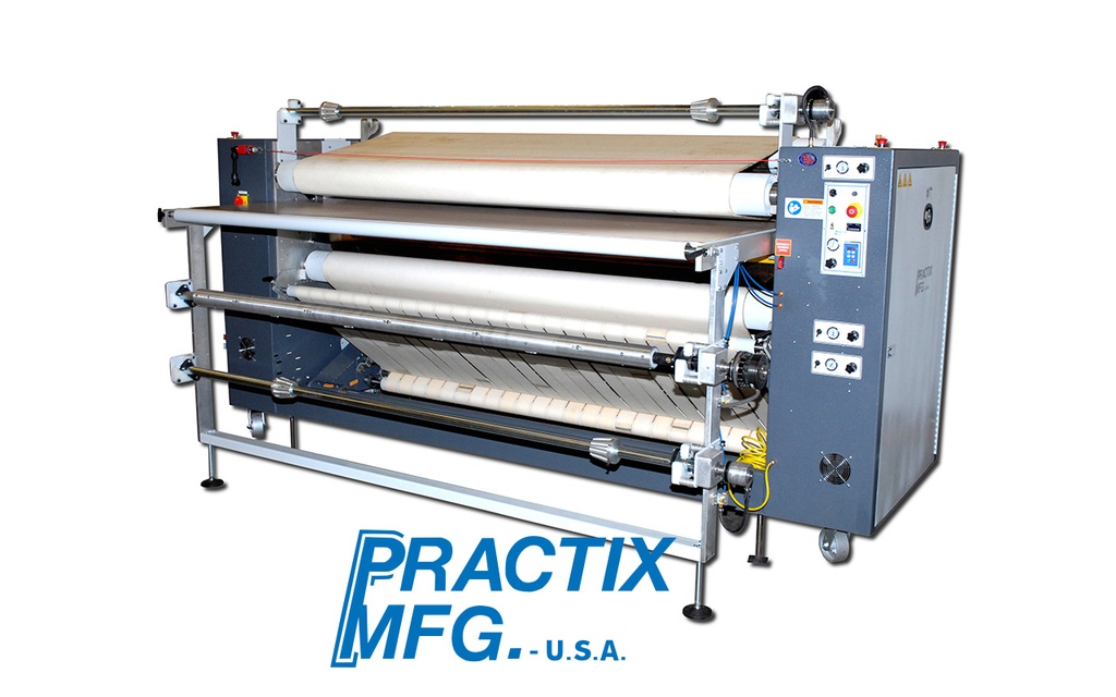 Practix OK-12 CP Rotary Sublimation Press 88" Cut/Parts/Model