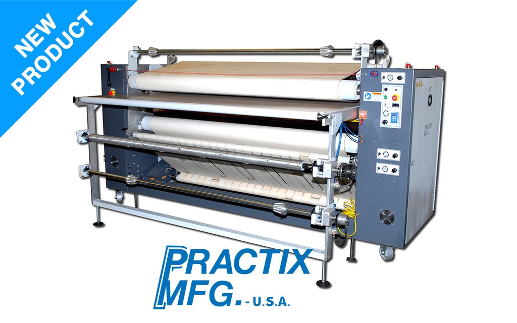 Practix OK-16 CP Rotary Sublimation Press 104" Cut/Parts/Model