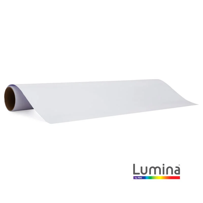 FDC Lumina 7420-Series Semi-Matte, White  Solvent Printable Paper (30"x100ft Roll) --