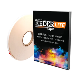 KederTape LITE 2-Sided PSA Keder, 12 x 3mm, 48 ft roll