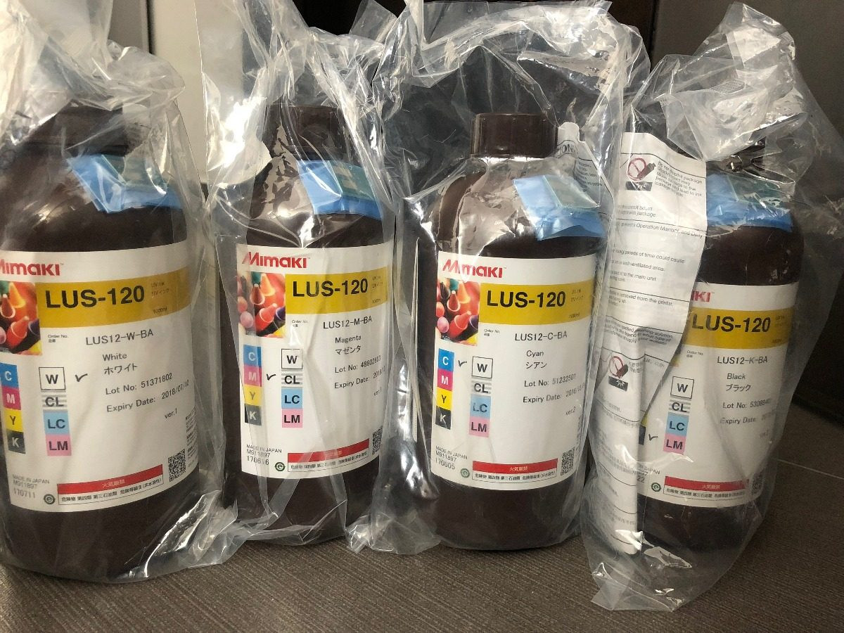 ミマキ UVインク LUS120 ホワイト 1L 未開封 ミマキ UVインク LUS120