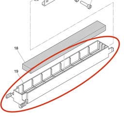 Mimaki WIPER TRAY