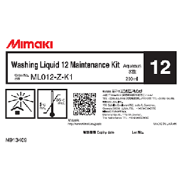 Mimaki Washing Liquid 12 Maintenance Kit