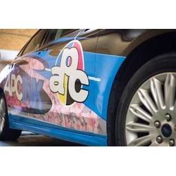 DAF Fedrigoni Ri-Jet C50, 2-mil Gloss White, Ultimate Slide & Tack, 12 Yr Air Egress Cast Wrap Media - 54" x 150' Roll