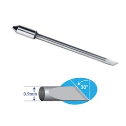 Graphtec 0.9mm supersteel Cutting Angle Blades for Window Tint film, 30°. (2/pack)/for PHP33/35-CB09N-HS 